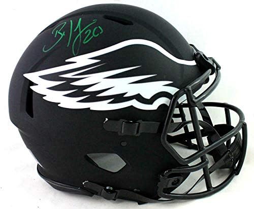 Brian Dawkins autographed Eagles F / S Eclipse Speed Authentic helmets - JSA W auth - autographed NFL Helmets