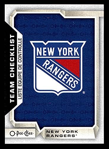 2018 O-pee-chee 575 New York Rangers Team New York Rangers Nm / Mt Rangers