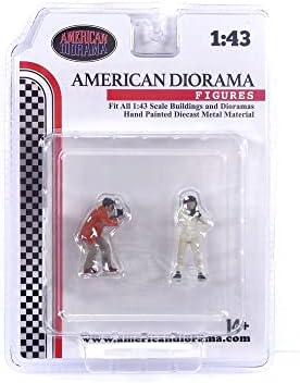 Race Day Two Diecast figure Set 2 za modele 1/43 od strane American Diorama 38360