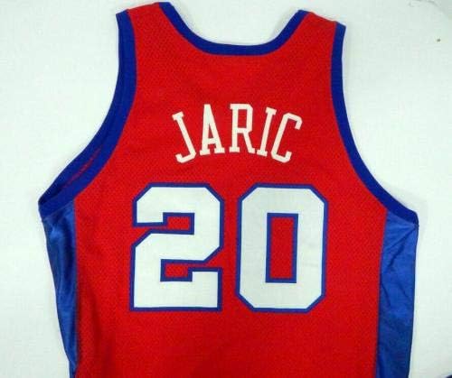 2003-04 Los Angeles Clippers Marko Jaric 20 Igra polovna crvena dres DP05852 - Igra Polovni MLB dresovi