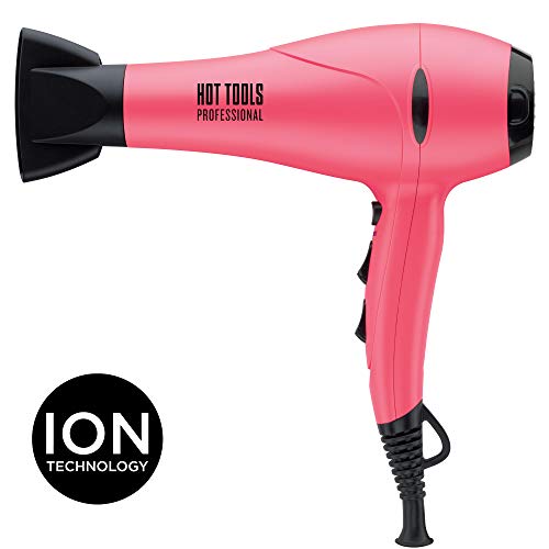 Hot Tools Professional 1875w Turbo Jonska sušilica za kosu, roze, 1 ct.