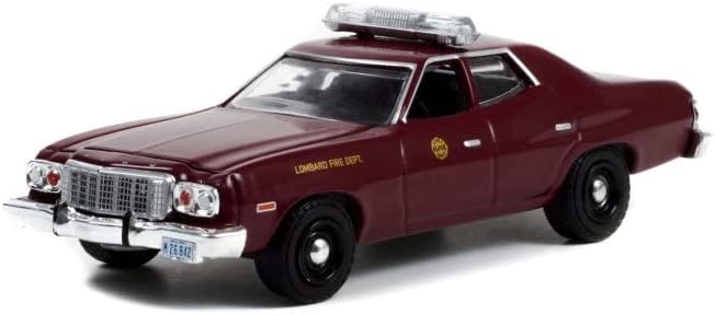 1976 Ford Torino, bordo-Greenlight 67030a / 48-1/64 skala Diecast Model autić