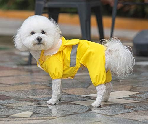 Mali pas Raincoat Poncho Vodootporna odjeća s kapuljačom lagana kišna jakna)