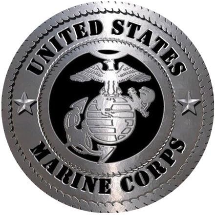 Fashion Mouse Mat Sjedinjene Američke Države Marine Corps Logo Prilagođeno okruglo Miusepad