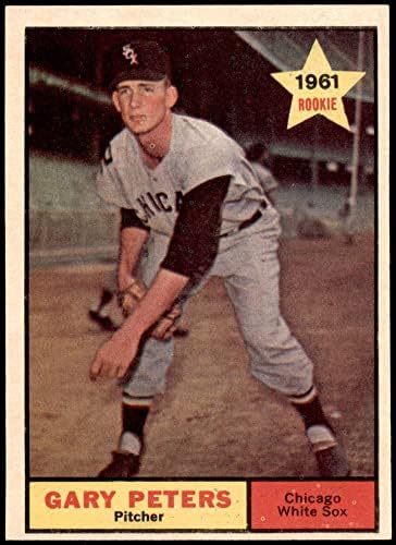 1961 TOPPS 303 Gary Peters Chicago White Sox Dean kartice 5 - Ex White Sox