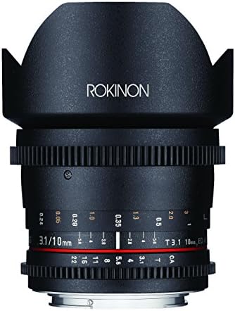 Rokinon Ds10m-N 10mm T3.1 Cine širokougaoni objektiv za Nikon digitalni SLR