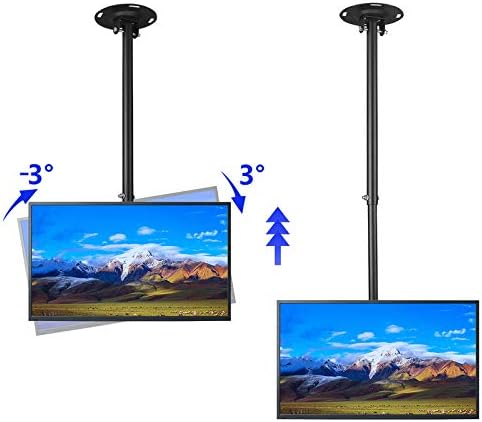 Stropni TV nosač FITS najviše 26-50 LCD LED plazma monitor s ravnim ekranom ploče