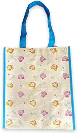 Prijatelj Kirby iz zvijezda slatka torba, torba za kupovinu, kuhinjska torba za višekratnu upotrebu, 11,8 in x 9,8 in x 3,2 in