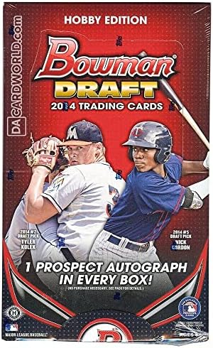 2014 Bowman Nacrt Picks & perspektive Bejzbol hobi kutija - Bejzbol vosak Packs