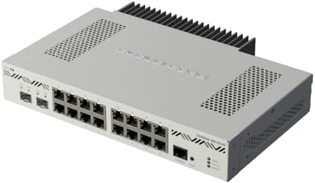 Mikrotik CCR2004-16g-2s+PC Ethernet ruter 16x Gigabit Ethernet portovi, 2x10g SFP+ kavezi.