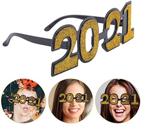 2021 nove naočare za sunce 2021 naočare za zabavu novogodišnje naočare smiješne Party Photo Booth rekvizite za 2021 novogodišnje potrepštine
