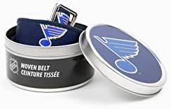 GELLS St. Louis Blues NHL Hockey Belt zvanično licenciran sa kopčom od nerđajućeg čelika i logom