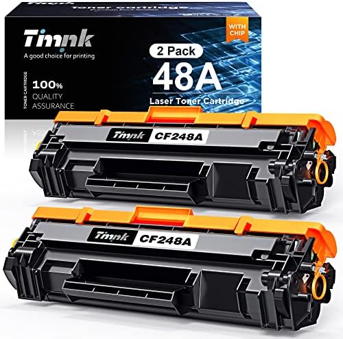 Timink 48A CF248A 2-Pack High Yield Toner Cartridge / radi sa HP Laserjet Pro M15a M15w M16a & HP Laserjet Pro MFP M28a M28w M29a