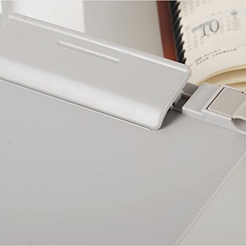 STOBOK 2 kom Clipboard Držač papira pisanje Clipboard clipboard ladica za lesonit Držač papira od plastike A5 profil