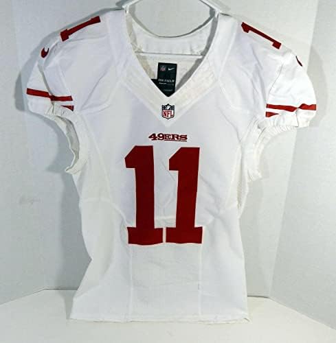 San Francisco 49ers Quinton Patton 11 Igra izdana Bijeli dres DP16494 - Neincign NFL igra rabljeni dresovi