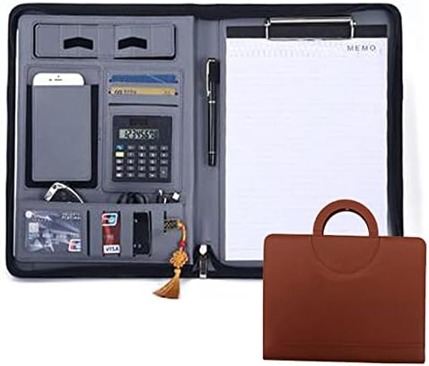 Xcnykgl kožni portfelj sa portfeljem sa zatvaračem za muškarce. Torba za pohranu, torba za mobilne telefone, držač tableta za mobilne