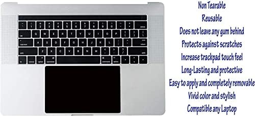 Ecomaholics Premium Trackpad Protector za Microsoft Surface Pro 8-13 inčni ekran osetljiv na dodir, crni poklopac touch pad Anti Scratch