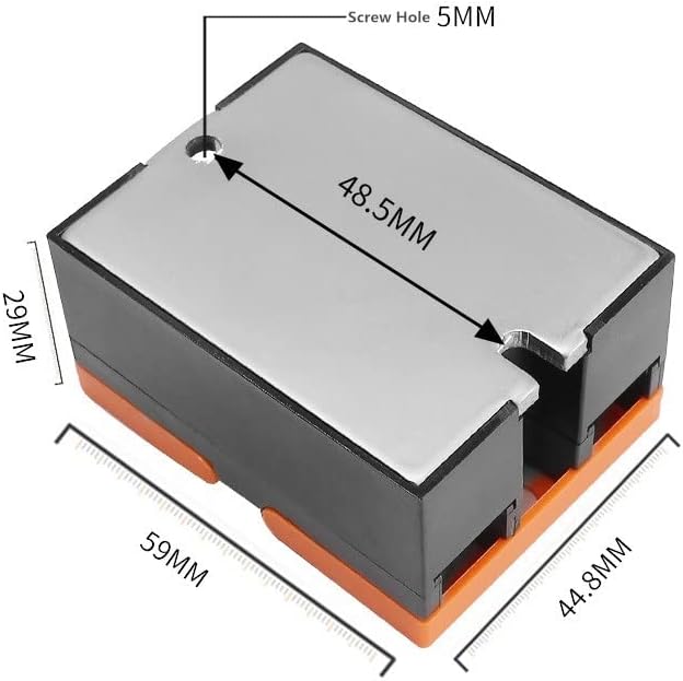 Exongy GSR1-1 relej čvrstog državnog modula DC-AC DC-DC AC-AC jednofazna SSR 10A 25A 40A 60A 80A 100A 120A bez poklopca