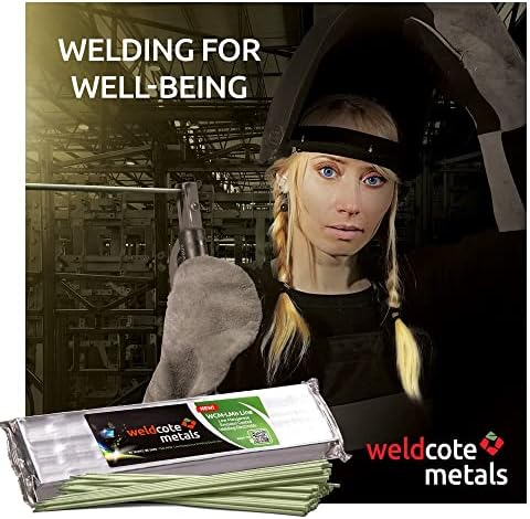 Weldcote Metali E-6011 Niske manganske emisije za zavarivanje elektroda. Sigurnije zavarivanje. Napravljen u Izraelu