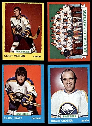 1973-74 Topps Buffalo Sabers u blizini Team Set Buffalo Sabers Ex / MT + Sabers
