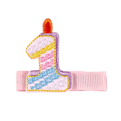 Baby Birthday Hair Clip rođendani Dodaci za kosu za djevojčice ZFJ27