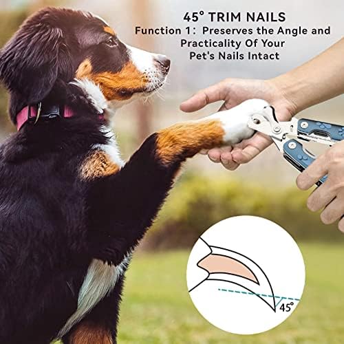 FelRelWel trimeri za šišanje pasa, profesionalni Set alata za njegu kućnih ljubimaca, 3cr13 makaze za nokte za kućne ljubimce od nehrđajućeg