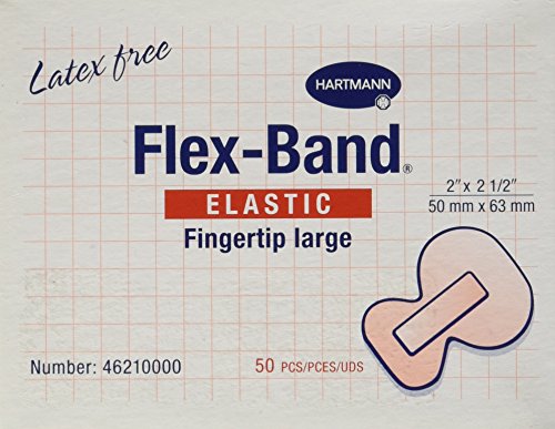 Hartmann-14418 Flex-Band Tkaninski ljepljivi zavoji, Fingertip, 2 x 2 1/2, 50