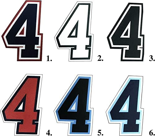Smitty | 4 brojevi u sudarima | 0-9 | Iron On ili šivati ​​za atletska košulje | Sportski dres | Fudbal | Bejzbol | Košarka | Elite