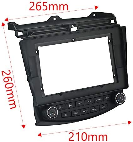 10,1 inčni Auto Radio panel za Honda Accord 7th 2003-2007 okvir instrument table