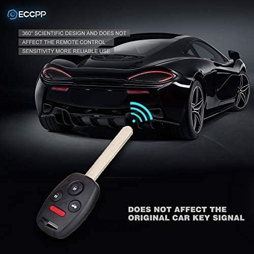 ECCPP zamjena za Nerezani 313.8 MHz daljinski Privezak za ključeve bez ključa privjesak za ključeve za Hondu za Accord za CR-V za
