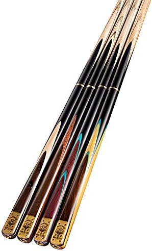 Yangbo Snooker Cue 10mm Savjet, 57 Ručno rađen 3/4 Zglob 3 komada bazena za osovinu pepela, sa produžetkom 19oz / # 3