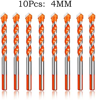 WPYYI 10kom Ultimate Brill Bits Multi-Material Triangle burgija dijamantski Set za pločice betonska cigla staklo Plastični drveni
