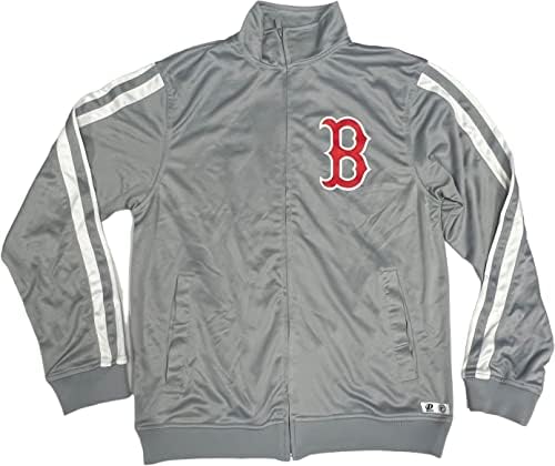 VF Boston Red Sox Classic Logo Muški puni zip vlagu Wicking Jakna za trening