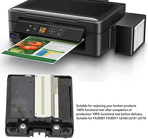 Diydeg Printhead Zamjenski dio za Epson, Professional Trajni zamenski komplet za glavu za glavu, zamjenjiva zamjena glave pisača kompatibilna sa FA35001 FA35011 L6160 L6161 L6178 Printer