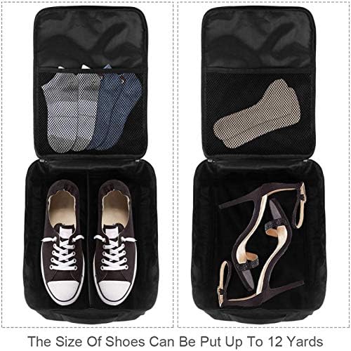 Nanmma Torba za cipele medvjeda uzorak šape - prikladan sistem pakiranja za vaše cipele prilikom putovanja