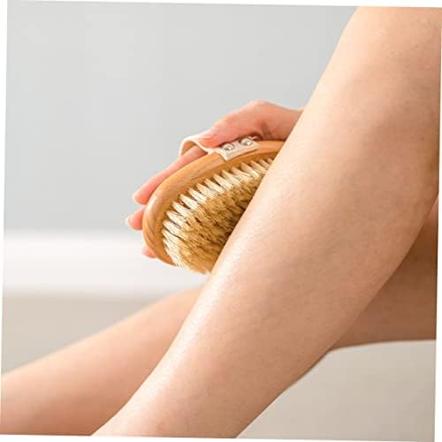 Doitool 3pcs Soft četkice Boar s tušem Žene krute prijenosne masažne limfne piling veličine četkica za uklanjanje noga za uklanjanje