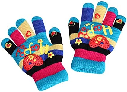 Skijaške rukavice za malu djecu Winte modni topli i hladni dokaz slatka ljubav dvostruki sloj Tthickened studentske rukavice za djecu