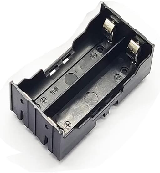 3.7 V držač kućišta baterije, 4 kom 1/2/3/4 slota x 3.7 V DIY kutija za skladištenje baterija, paralelno crna plastična futrola za držač baterija za DIY paralelne ili serijske PCB projekte