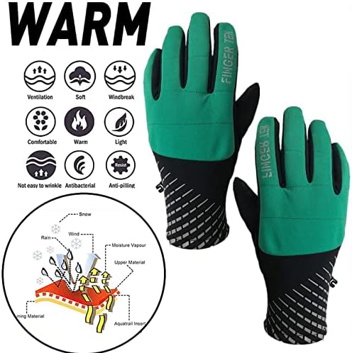 Zimske rukavice za muškarce i žene Vodootporni dodirni ekran Neklizajući snijeg Termalno ekstremno hladno vrijeme