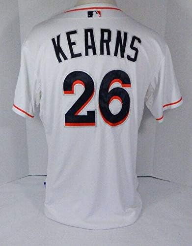 2013 Miami Marlins Austin Kearns 26 Igra izdana Bijeli dres DP04397 - Igra Polovni MLB dresovi