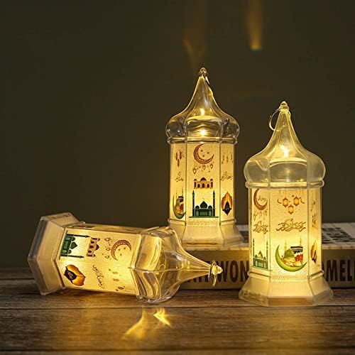 EID LED svjetla Vjetar Ramadan dekoracije za dom muslimanske Islamske lampe Ornament Ramazan pokloni svijećnjaci dekorativni