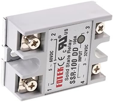 Agounod SSR-100 DD SSDULNI MODUL RELAJNI MODUL 100A 3-32V DC ulaz 5-60V DC izlazni relej