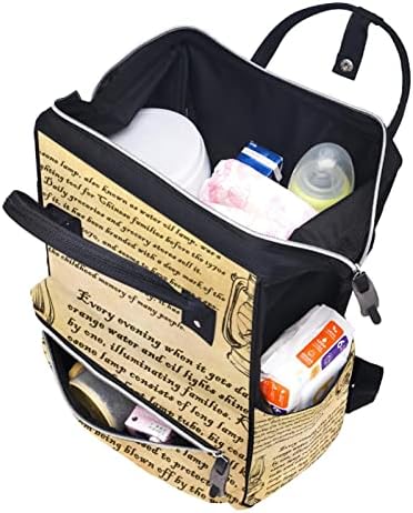 Kerozinska svjetiljka uvodi ruksak za pelene za pelene novine Baby naleppne torbe za promjenu multi funkcije Veliki kapacitet putne