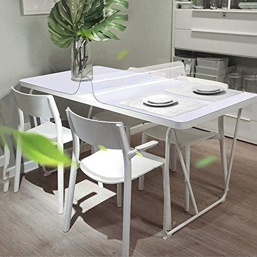 Liudingding-Zheyangwang 1mm / 3 mm Jaka prozirna plastična pokrivač za krpu za stol može se obrisati PVC vodootporni zaštitnik stola